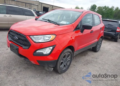2020 Ford Ecosport S z USA, uszkodzony, nr VIN MAJ6S3FL5LC386611